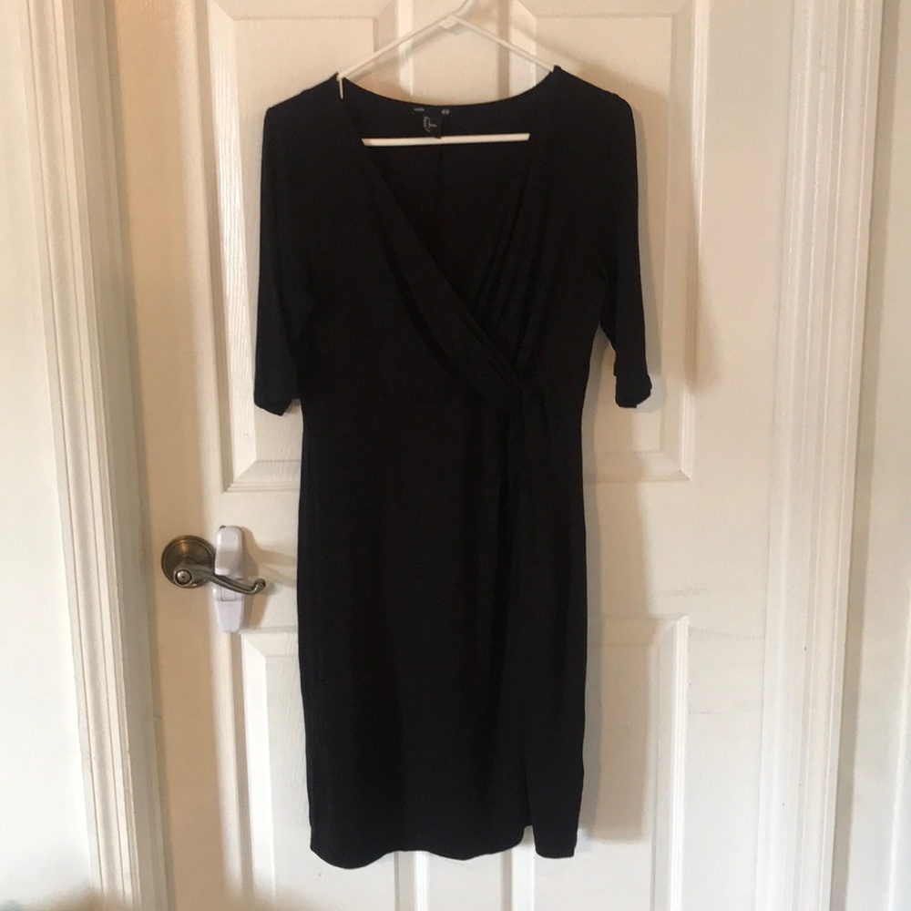 H&M Black Maternity Dress